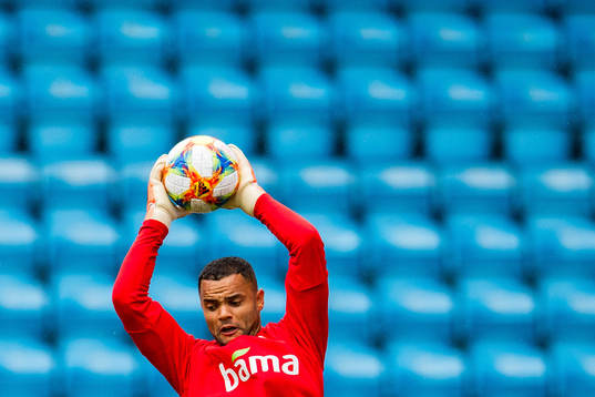 Goalkeeper Sten Grytebust of Norway