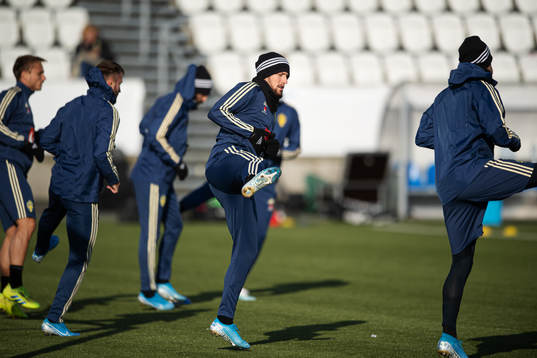 Emil Forsberg of the Swedish national football team
