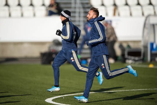 Muamer Tankovic of the Swedish national football team