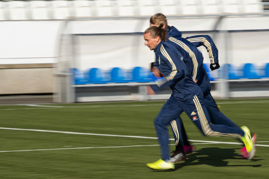 Niklas Hult of the Swedish national football team