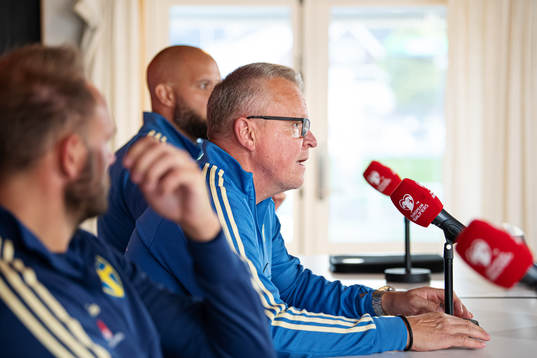 Head coach Janne Andersson of the Swedish national football