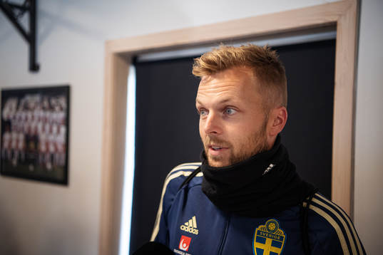 Sebastian Larsson of the Swedish national football team