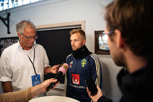 Sebastian Larsson of the Swedish national football team