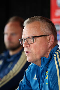 Head coach Janne Andersson of the Swedish national football