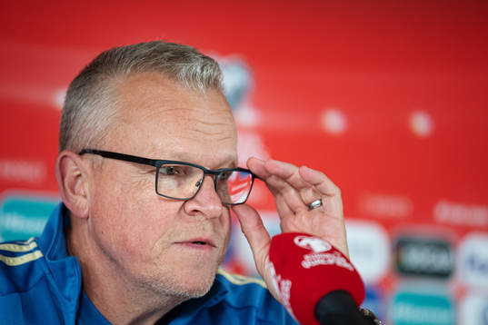 Head coach Janne Andersson of the Swedish national football