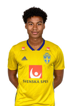 Jens Lys Cajuste of the Swedish Under-21 national football