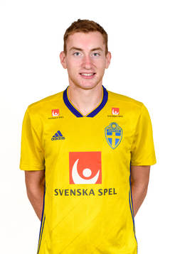 Dejan Kulusevski of the Swedish Under-21 national football