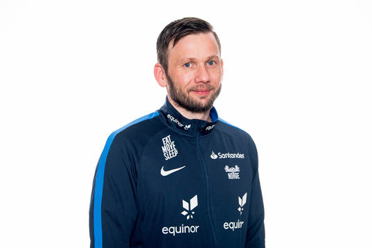 Mathias Haugaasen, video analyst of Norway U21, poses for a