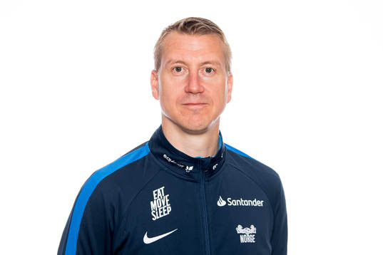 Leif Gunnar Smerud, head coach of Norway U21, poses for a