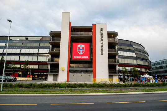 General view outside Ullevaal stadion