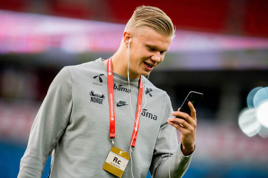 Erling Braut Haaland of Norway