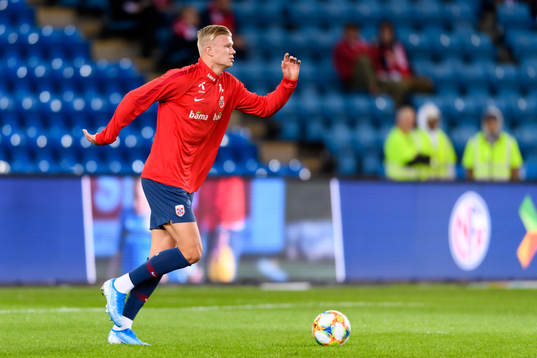 Erling Braut Haaland of Norway