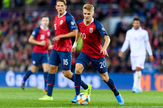 Martin Ødegaard of Norway