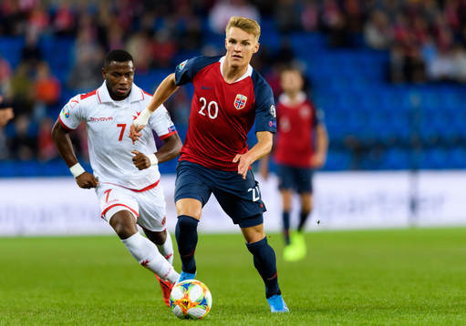 Martin Ødegaard of Norway