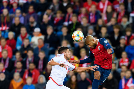 Juan Corbalan of Malta and Haitam Aleesami of Norway