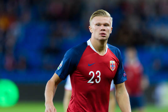 Erling Braut Haaland of Norway