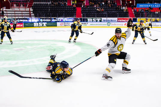 Södertäljes Alexander Falk och Brynäs Samuel Solem
