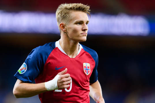 Martin Ødegaard of Norway