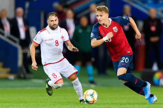 Martin Ødegaard of Norway