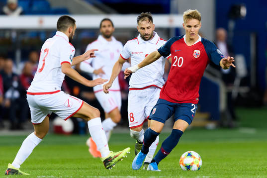 Martin Ødegaard of Norway