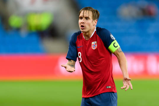 Stefan Johansen of Norway