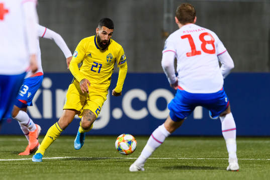 Jimmy Durmaz of Sweden
