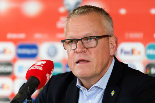 Head coach of Sweden, Janne Andersson