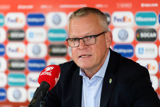 Head coach of Sweden, Janne Andersson