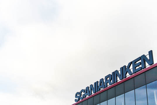 Exteriör av Scaniarinken