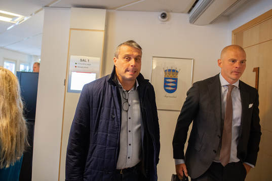 Östersunds tidigare ordförande Daniel Kindberg och