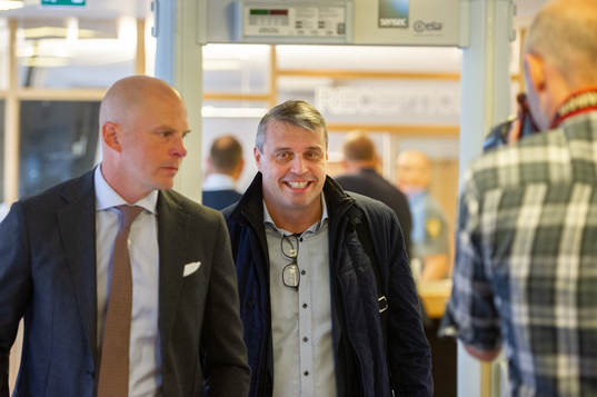 Östersunds tidigare ordförande Daniel Kindberg och