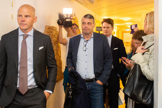 Östersunds tidigare ordförande Daniel Kindberg och
