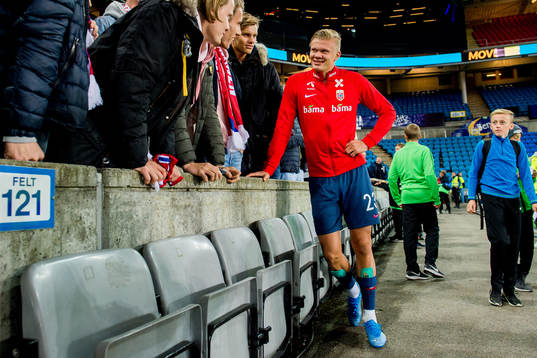 Erling Braut Haaland of Norway