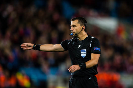 Dumitru Muntean, referee