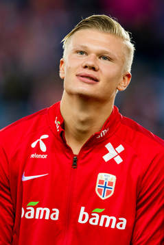 Erling Braut Haaland of Norway