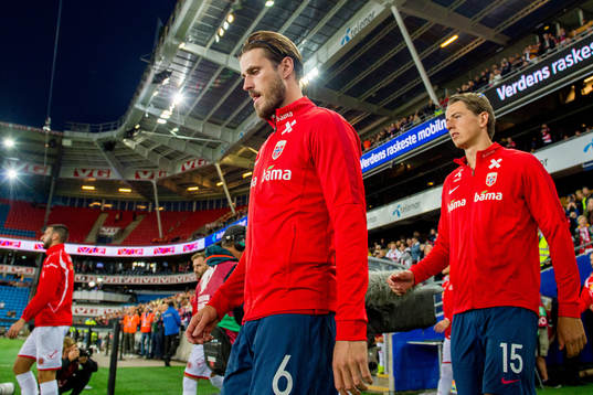 Håvard Nordtveit and Sander Berge of Norway