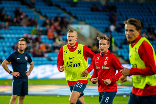 Erling Braut  Haaland of Norway