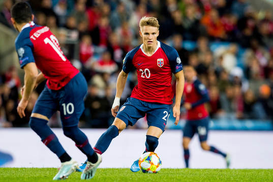Martin Ødegaard of Norway