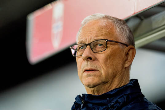 Lars Lagerbäck, head coach of Norway