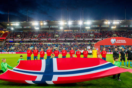 Joshua King, Erling Braut Haaland, Martin Ødegaard, Sander