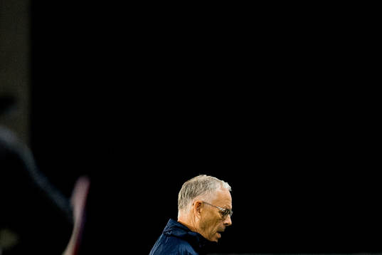 Lars Lagerbäck, head coach of Norway