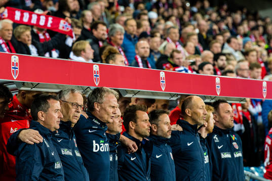 Per Joar Hansen, assistant coach of Norway, and Lars