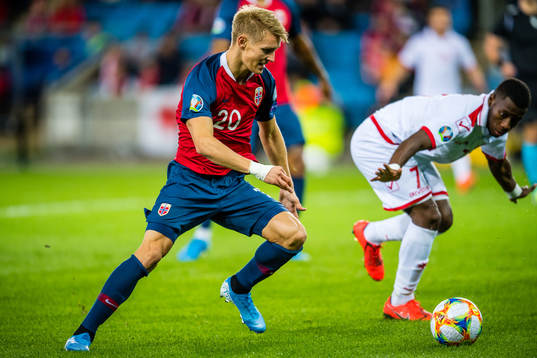 Martin Ødegaard of Norway