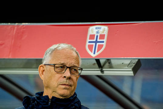 Lars Lagerbäck, head coach of Norway