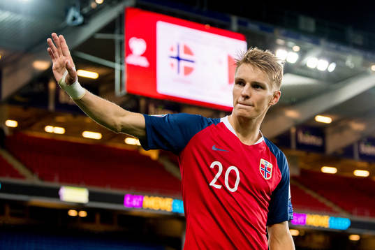 Martin Ødegaard of Norway