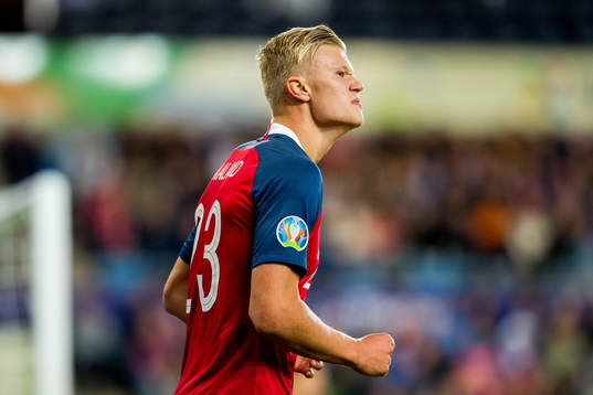Erling Braut Haaland of Norway
