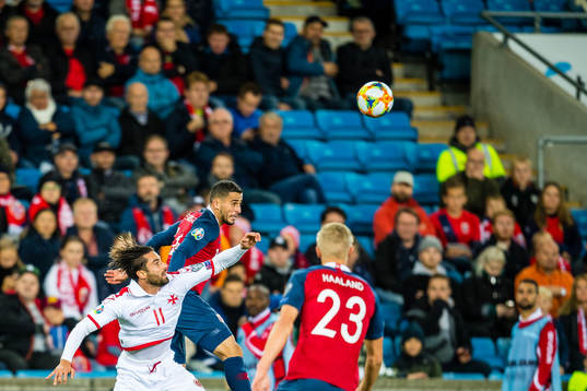 Rowen Muscat of Malta and Omar Elabdellaoui of Norway