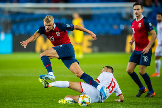 Erling Braut  Haaland of Norway