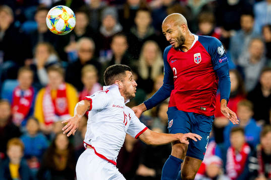 Juan Corbalan of Malta and Haitam Aleesami of Norway