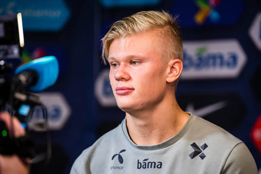 Erling Braut  Haaland of Norway
